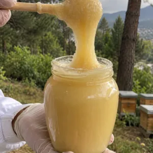 Doğal Beyaz Bal - Yüksek Rakım Dağ Çiçek Balı (Kremamsı Dokulu)