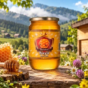 Buzluhan Haya Doğal Yayla Çiçek Balı - Cam Kavanoz (970 g)