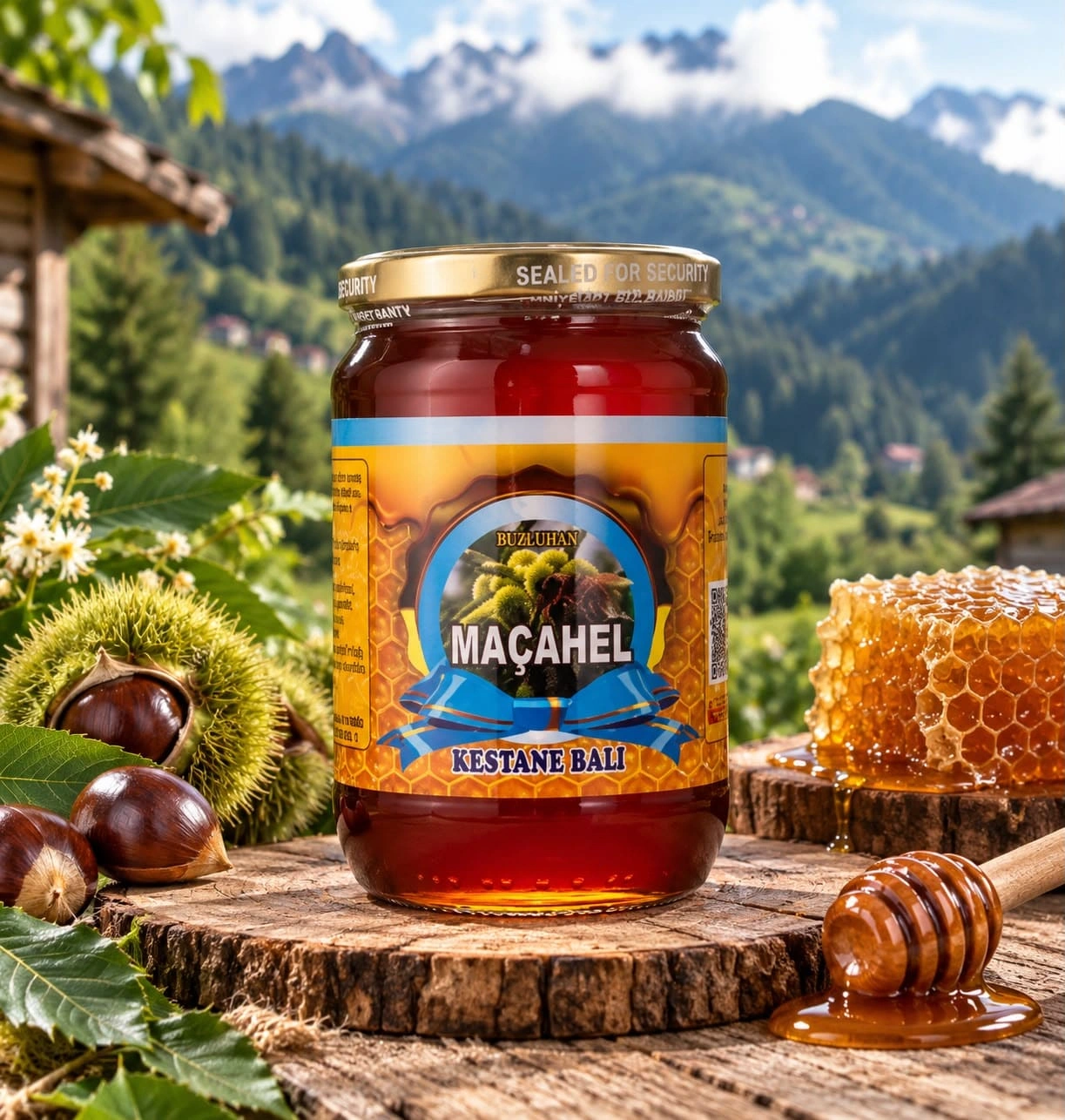 Maçahel Kestane Balı 970gr