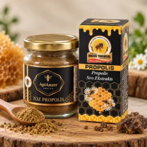 ApiAnzer Toz Propolis ve Sıvı Propolis Ekstraktı İkili Avantaj Paketi