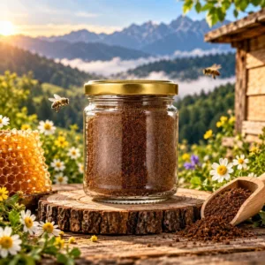 Saf Toz Propolis - Yüksek Rakımlı Yaylalardan %100 Doğal ve Katkısız - Cam Kavanoz (100 g)