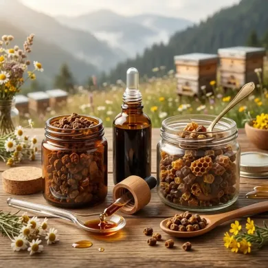 Propolis ve Perga (Arı Ekmeği) Nedir, Nasıl Kullanılır (Doğal Bağışıklık Rehberi) ayane dağ yöresel
